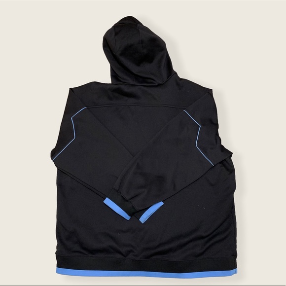 Nike Black and Carolina Blue Hoodie - Picture 2 of 3